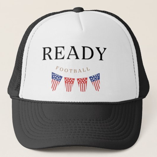 Stilvolle Nullen-Kappe - Stell dich mit jedem Blic Truckerkappe (Vorderseite)