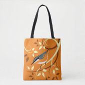 Stilvolle Nuthatch Art Tasche (Vorderseite)