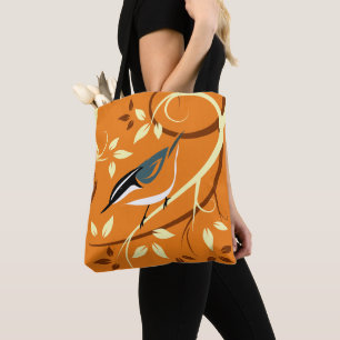 Stilvolle Nuthatch Art Tasche