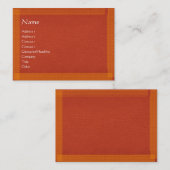 Stilvolle Oberfläche Browns Grenzen Visitenkarte (Vorne/Hinten)