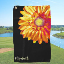 Stilvolle orange-schwarze individuelle Namen mit B