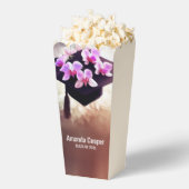 Stilvolle Orchids Abschluss Popcorn Geschenkschachtel (Geplatzt)