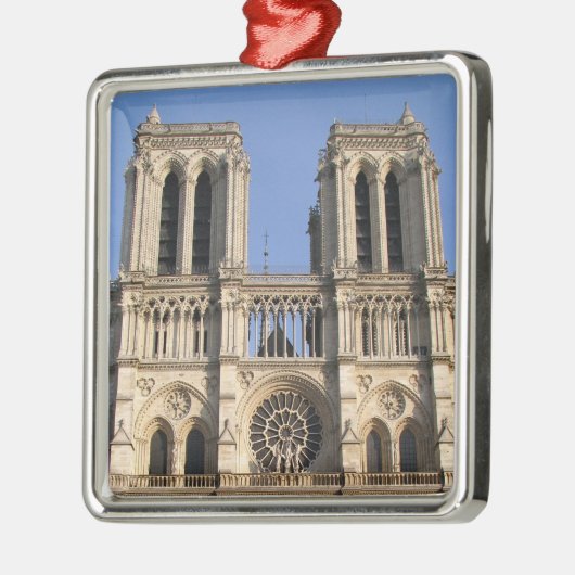 Stilvolle Ornamente mit Notre Dame de Paris (Links)