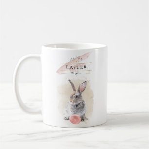 Stilvolle Ostersonne   Happy Oaster Watercolor Art Kaffeetasse