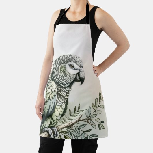 Stilvolle Parrot All-over Print-Schürze Schürze (InSitu)