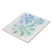 Stilvolle Pastel Colors Blume Petals Fliese (Seite)