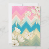 Stilvolle Pastel Floral Small Business Wertschätzu Dankeskarte (Rückseite)