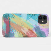 Stilvolle Pastelfarben Abstrakte Kunst Case-Mate iPhone Hülle (Rückseite (Horizontal))