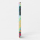 Stilvolle Pastelfarben Abstrakte Kunst Case-Mate iPhone Hülle (Hinten/Links)