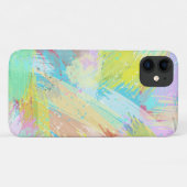 Stilvolle Pastelfarben Abstrakte Kunst Case-Mate iPhone Hülle (Rückseite (Horizontal))