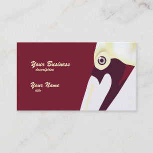 Stilvolle Pelican Business Card Visitenkarte