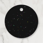 Stilvolle Pension Sparkling Wine Vielen Dank Geschenkanhänger (Rückseite)