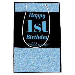 Stilvolle personalisierte 1. mittlere geschenktüte