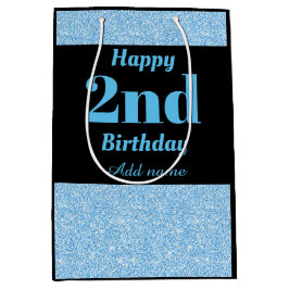 Stilvolle personalisierte 2. mittlere geschenktüte