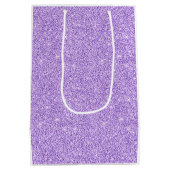 Stilvolle personalisierte 5. Geburtstagsgeschenke Mittlere Geschenktüte (Rückseite)