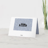 Stilvolle Personalisierte Ausreise Karte (Rückseite)