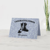 Stilvolle Personalisierte Ausreise Karte (Vorderseite)