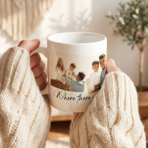 Stilvolle personalisierte Familienfotocollage