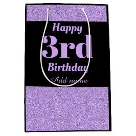 Stilvolle personalisierte Geschenktasche Mittlere Geschenktüte