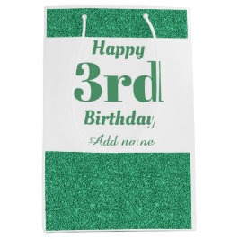 Stilvolle personalisierte Geschenktasche Mittlere Geschenktüte