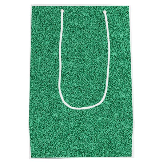 Stilvolle personalisierte Geschenktasche Mittlere Geschenktüte (Rückseite)