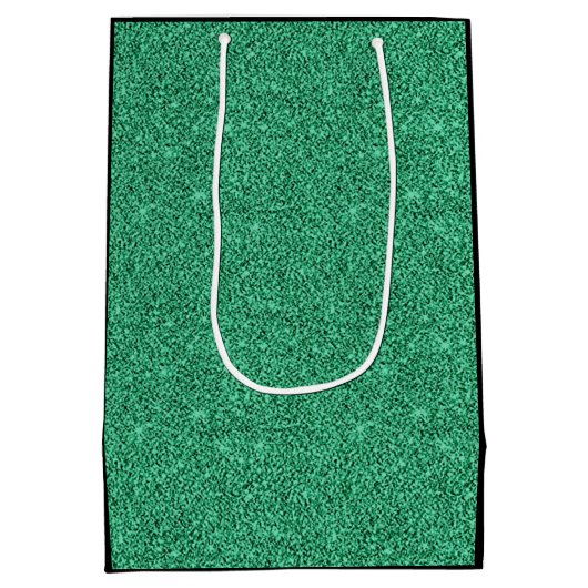 Stilvolle personalisierte Geschenktasche Mittlere Geschenktüte (Rückseite)