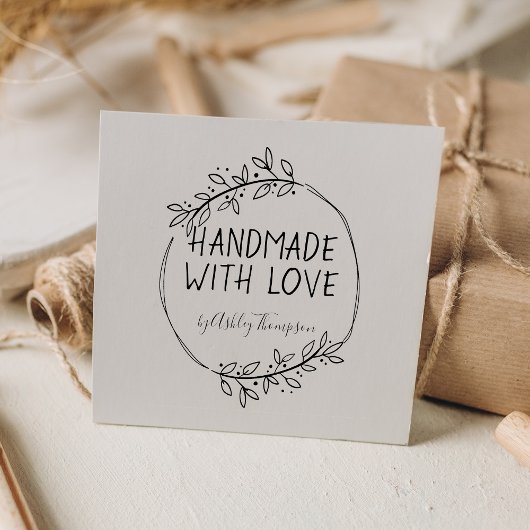 Stilvolle Personalisierte Handarbeit von Gummistempel