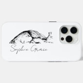 Stilvolle Personalisierte iPhone Case mit Foto & T (Rückseite (Horizontal))