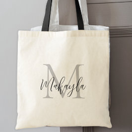 Stilvolle Personalisierte Monogram Tragetasche