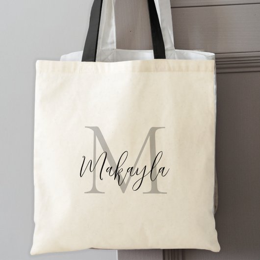 Stilvolle Personalisierte Monogram Tragetasche