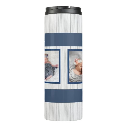 Stilvolle Personalisierte Oma-Geschenke - Foto Thermosbecher (Rückseite)