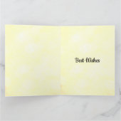 Stilvolle Personalisierte Pensionierung Karte (Innenseite)