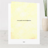 Stilvolle Personalisierte Pensionierung Karte (Rückseite)