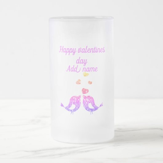 Stilvolle personalisierte Täler Tasse (Mittel)