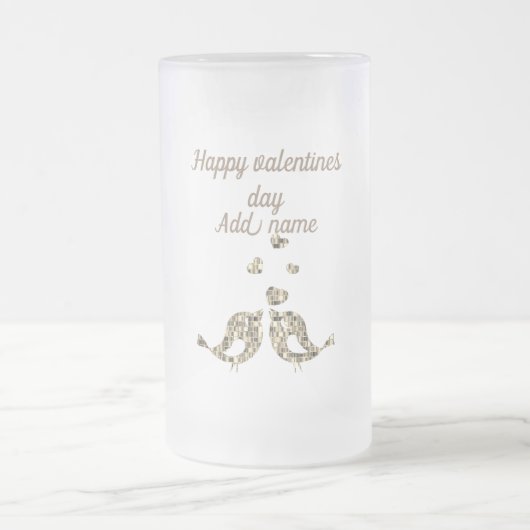 Stilvolle personalisierte Täler Tasse (Mittel)