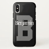 Stilvolle personalisierte Telefonzelle Case-Mate iPhone Hülle (Rückseite)