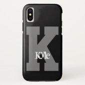 Stilvolle personalisierte Telefonzelle Case-Mate iPhone Hülle (Rückseite)
