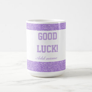 Stilvolle personalisierte viel Glück-Tasse Kaffeetasse