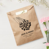 Stilvolle Pfauenfeather Moderne Hochzeit Geschenktütchen (Versiegelt)