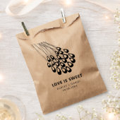 Stilvolle Pfauenfeather Moderne Hochzeit Geschenktütchen (Ausgeschnitten)