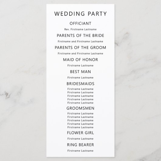 Stilvolle Pfauenfeather Moderne Hochzeit Programm (Rückseite)