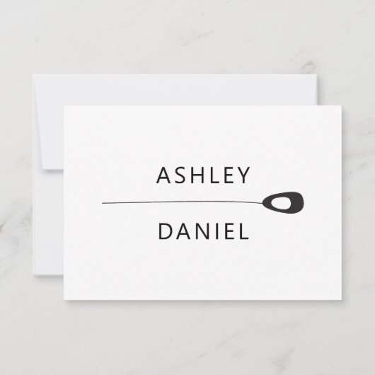 Stilvolle Pfauenfederung Hochzeit Sichern Sie das  Save The Date (Rückseite)