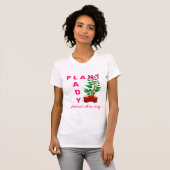 Stilvolle PFLANZE LADY T-Shirt (Vorne ganz)