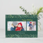 Stilvolle Pinienwälder Weihnachten (Stehend Vorderseite)