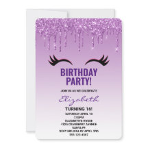 Stilvolle Pink & Black Eyelashes beim Drippen von 