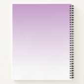 Stilvolle Pink & Black Eyelashes Notizblock (Rückseite)