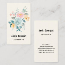 Stilvolle Pink & Blue Blume Bouquet