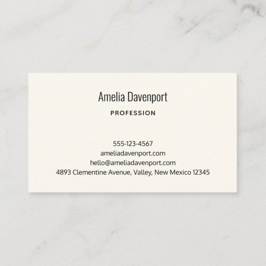 Stilvolle Pink & Blue Blume Bouquet Visitenkarte (Rückseite)