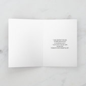 Stilvolle Pink Flamingo & Tropical Blätter Vielen Karte (Innenseite)