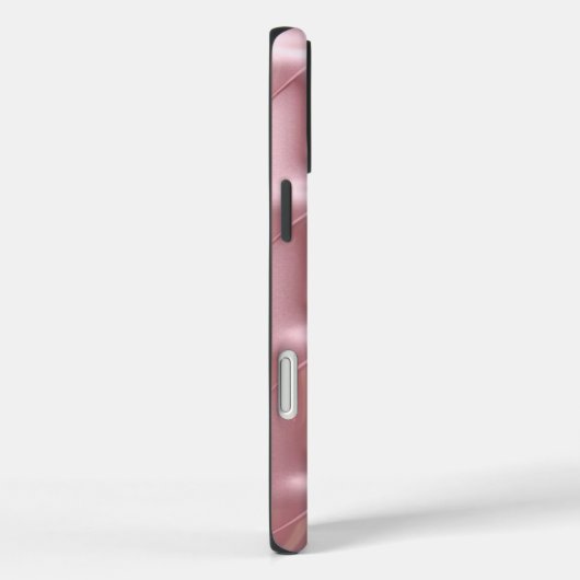 Stilvolle Pink Geometric Muster iPhone Case (Rückseite / Rechts)